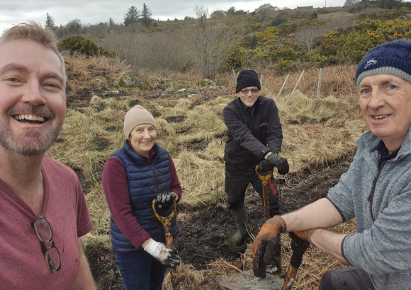 Massive volunteer effort sees 1,600 trees planted in West Donegal – Article by Donegal Daily